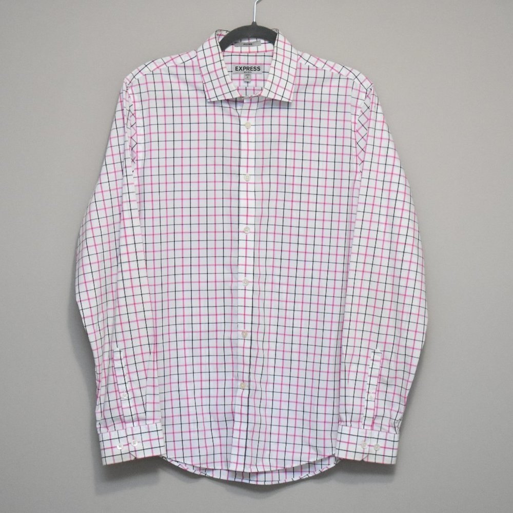Men's Express Button Down Dress Shirt